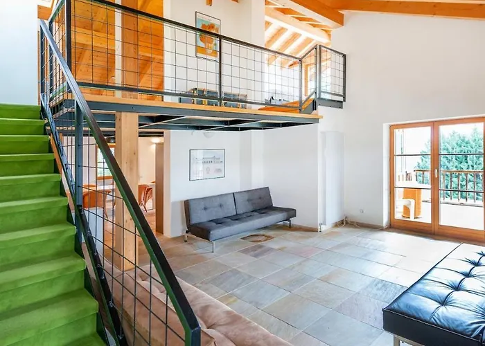 Chalet- Loft Mit Panoramablick Appartement Niederdorla