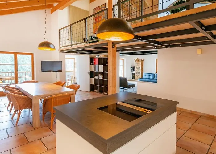 Appartement Chalet- Loft Mit Panoramablick *